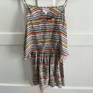Colorful Parker Open Back Dress
